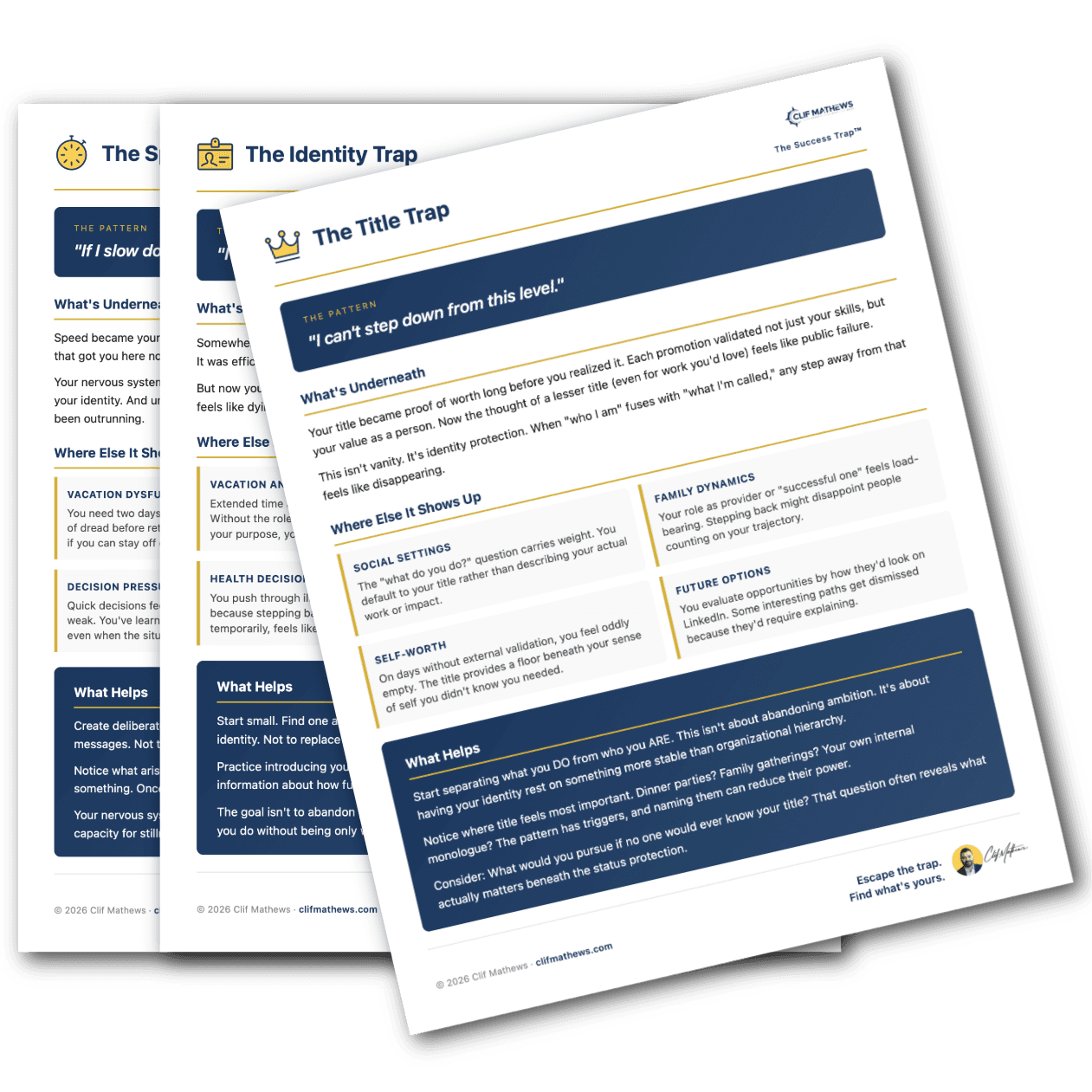 Success Trap Guide Preview